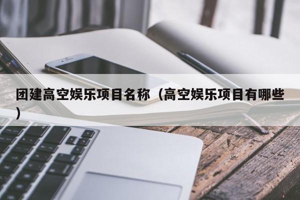 團建高空娛樂項目名稱(高空娛樂項目有哪些)