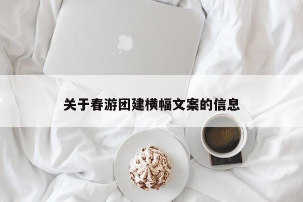 關于春游團建橫幅文案的信息